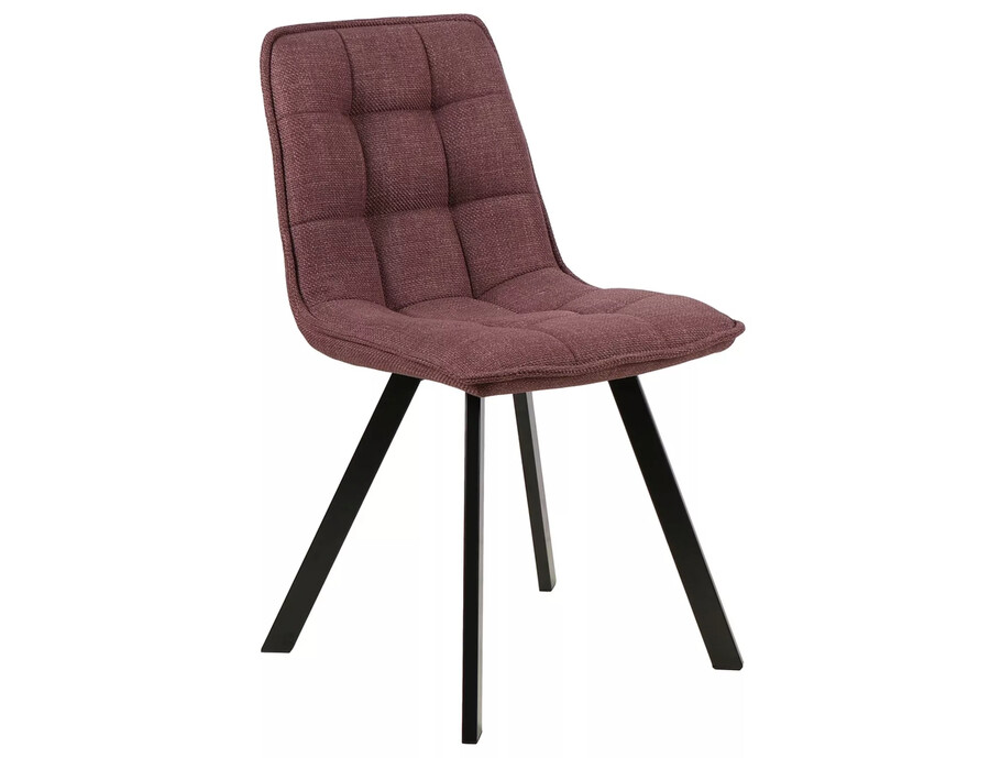 Капитониран стол – черен/терен