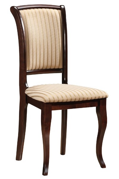 Дървен стол – тъмен орех V19