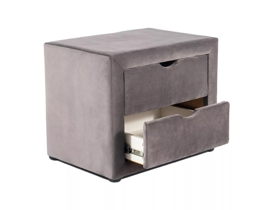 Нощно шкафче – сиво