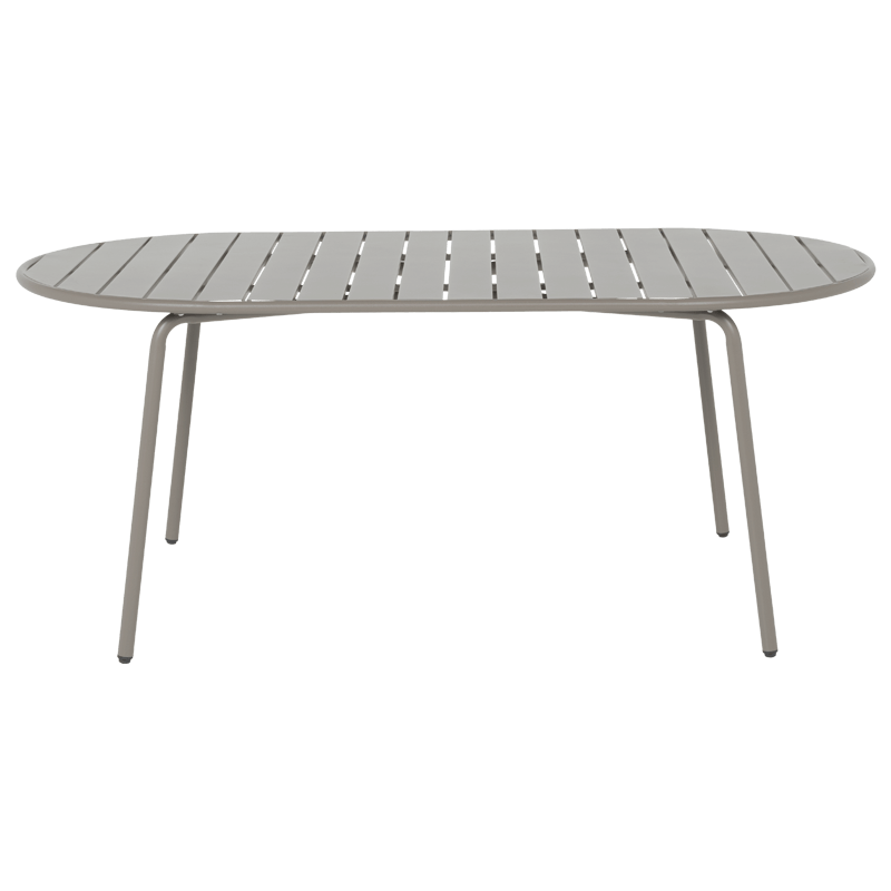 Метална градинска маса TARABA – капучино