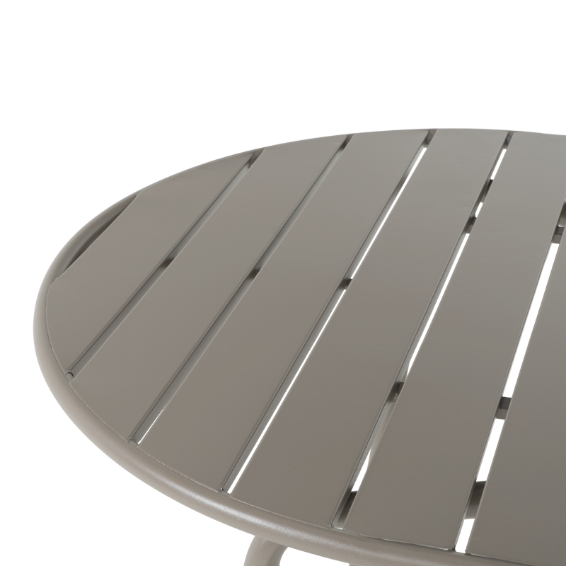 Метална градинска маса TARABA – капучино