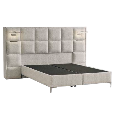 Тапицирана спалня с матрак I SLEEP 160 х 200 - шампанско 318