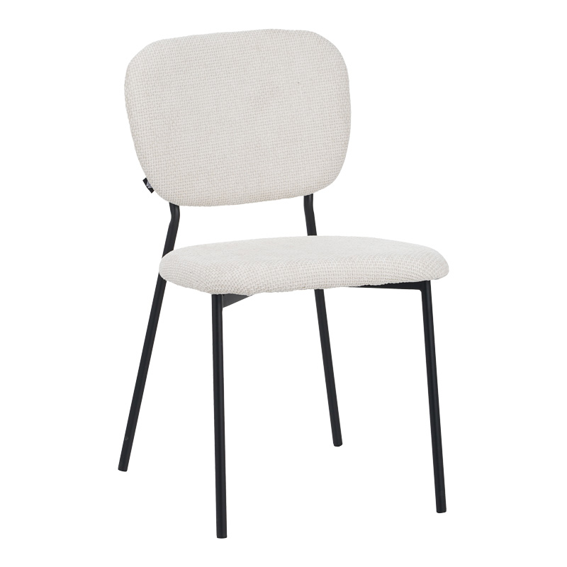 Стол букле – цвят крем