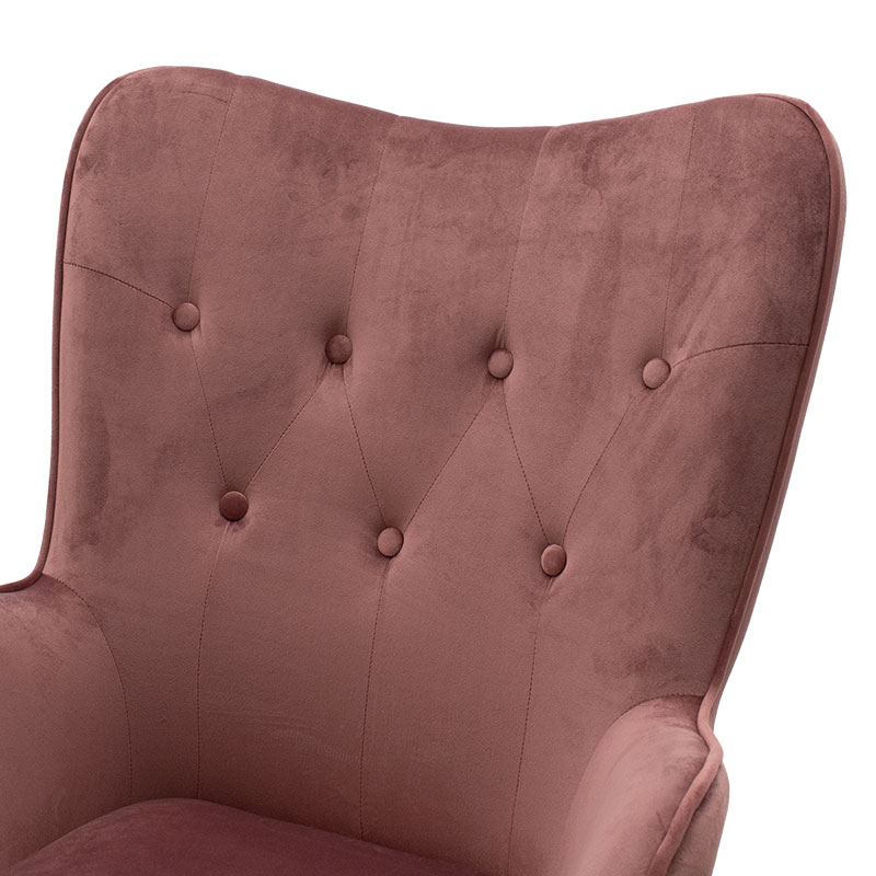 Офис стол розов цвят