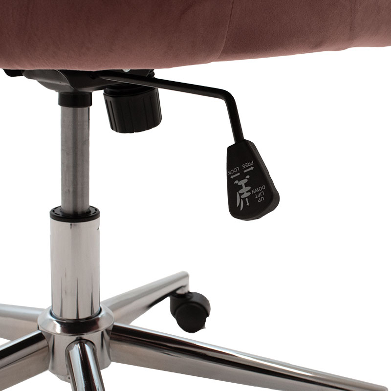 Офис стол розов цвят