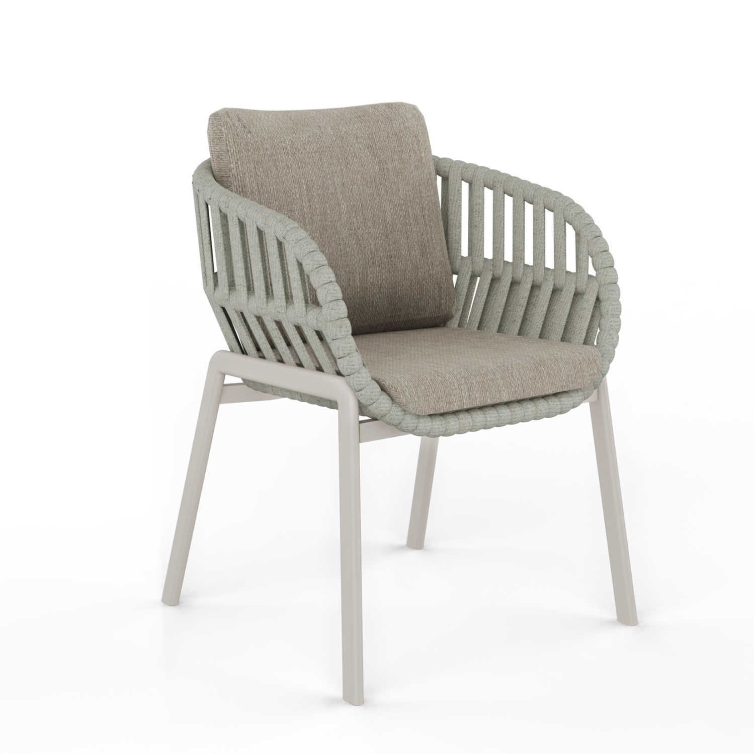 Кресло – цвят кремав-сив