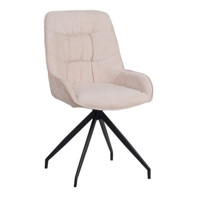 Въртящ стол - бежов цвят