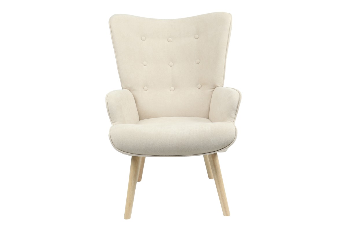 Фотьойл цвят бежов