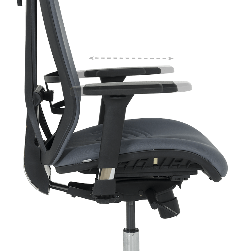 Ергономичен стол COTIA – тъмносив