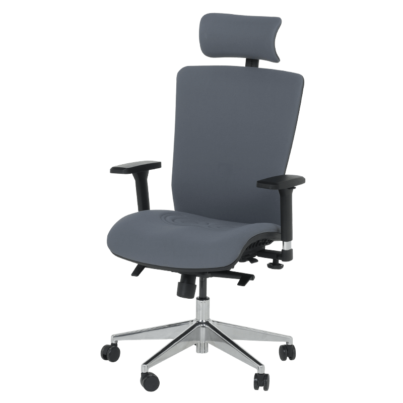 Ергономичен стол COTIA – тъмносив