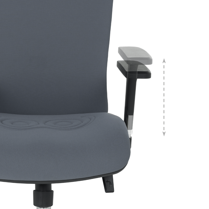 Ергономичен стол COTIA – тъмносив