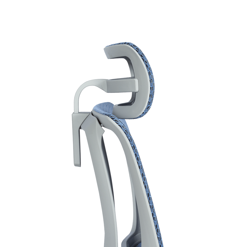 Ергономичен стол ERGOHUMAN IOO ELITE 2 – сива рамка – син