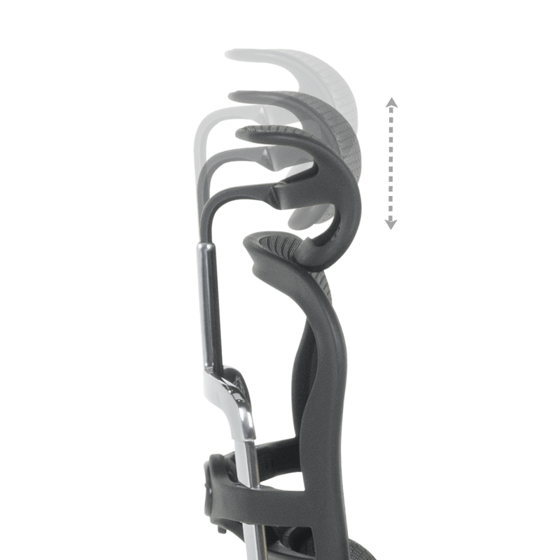 Ергономичен стол ERGOHUMAN ELITE 2 – черна рамка – черен