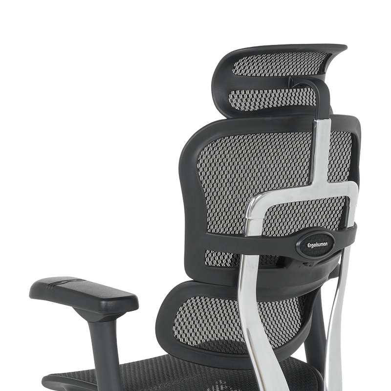 Ергономичен стол ERGOHUMAN ELITE 2 – черна рамка – черен