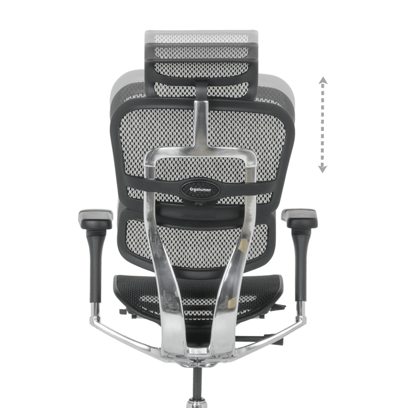 Ергономичен стол ERGOHUMAN ELITE 2 – черна рамка – черен