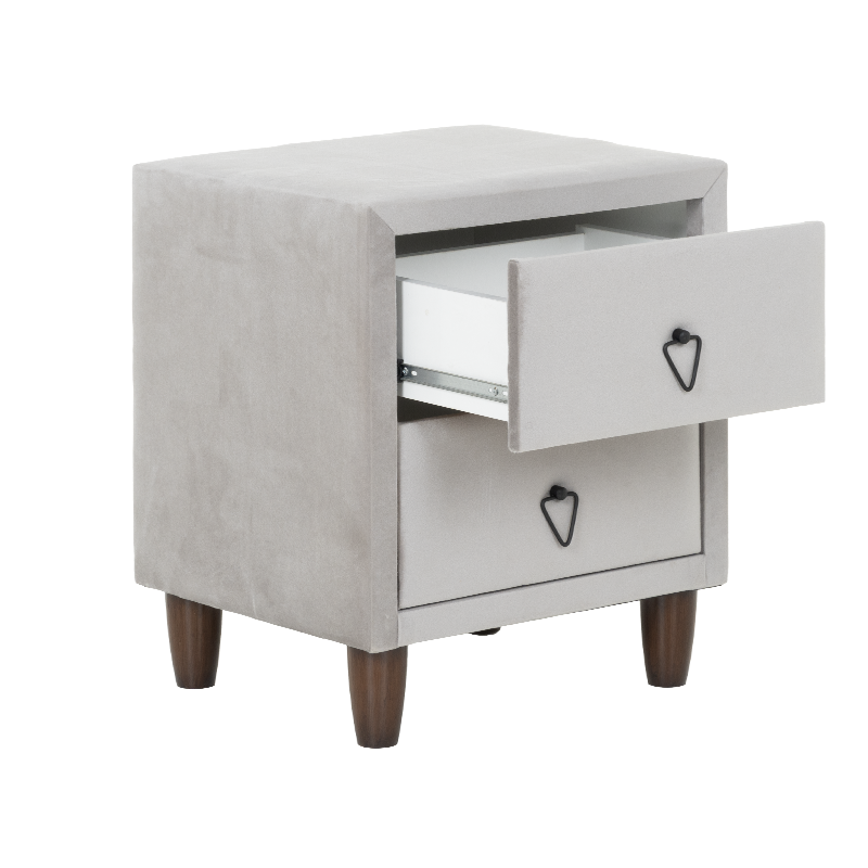 Нощно шкафче за спалня STRESS ZERO – бежов 19