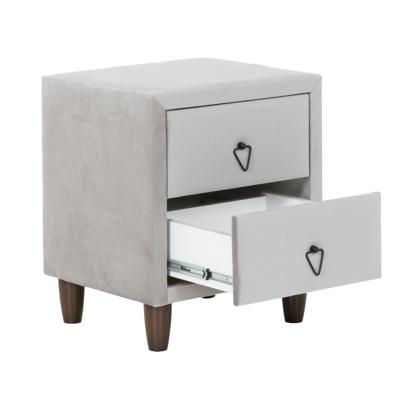 Нощно шкафче за спалня STRESS ZERO – бежов 19