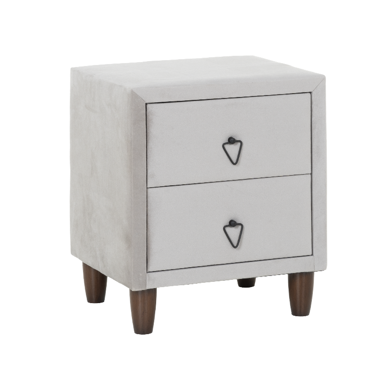 Нощно шкафче за спалня STRESS ZERO – бежов 19