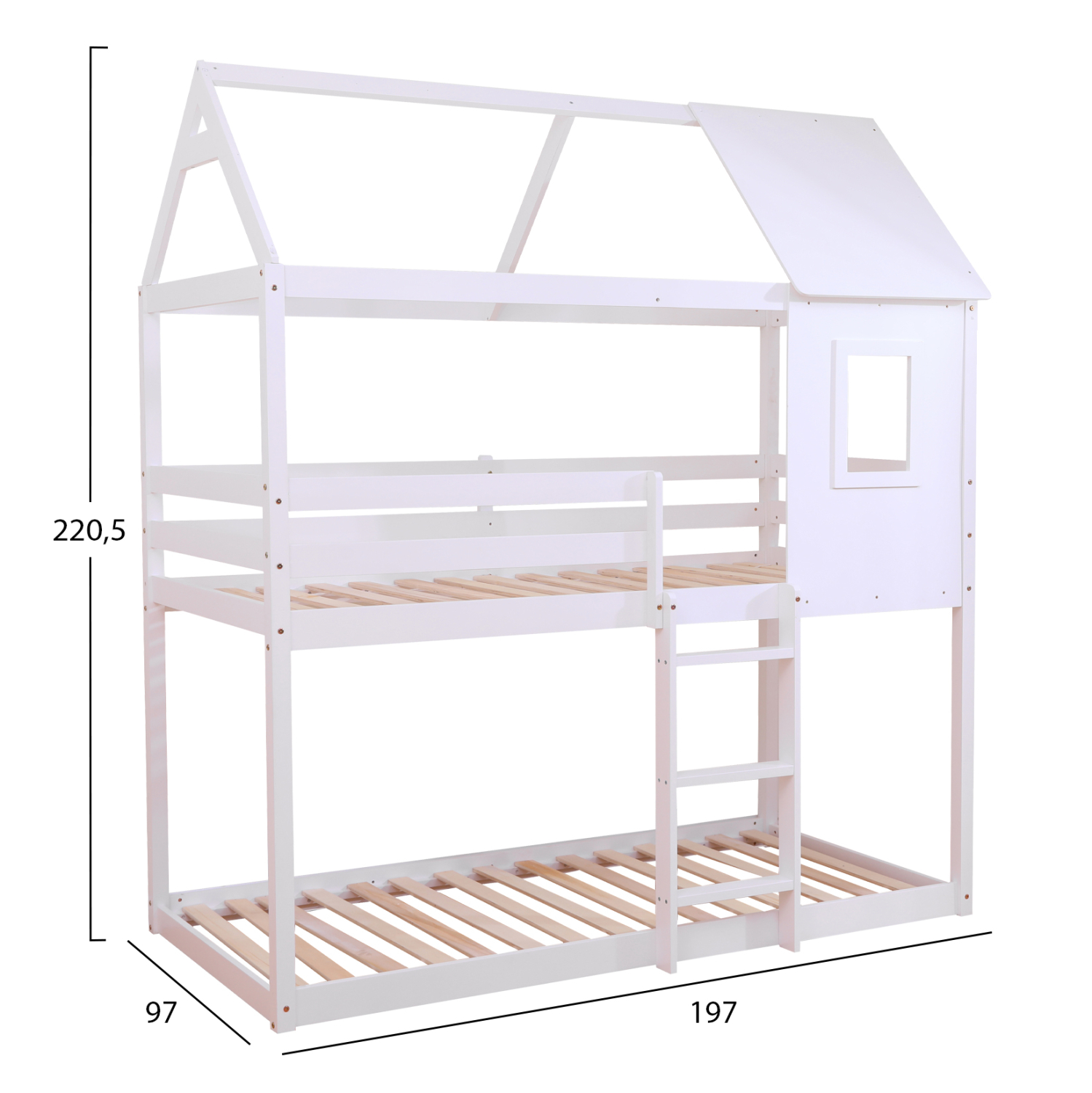 Легло – бял цвят