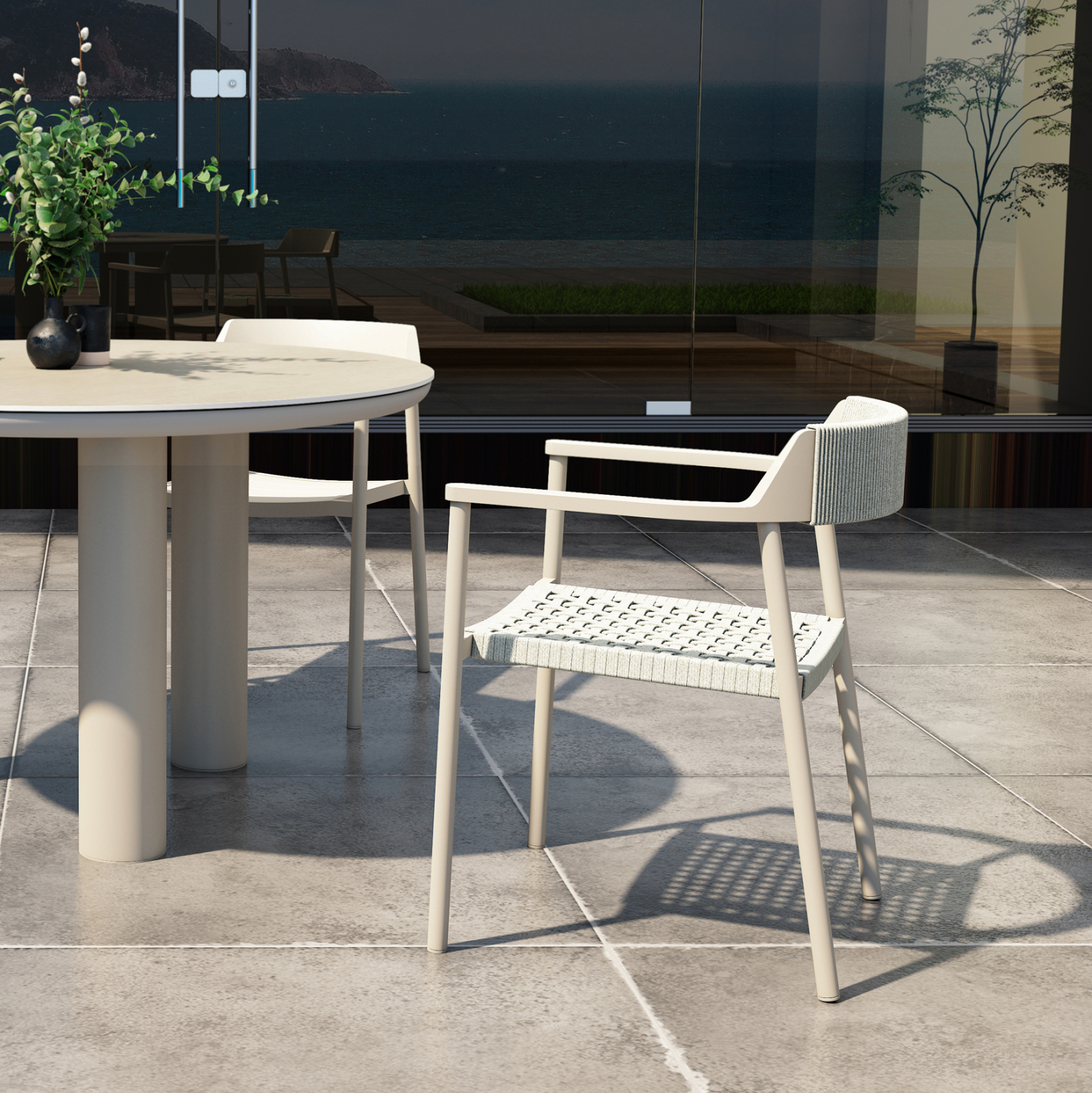 Кресло – кремав цвят