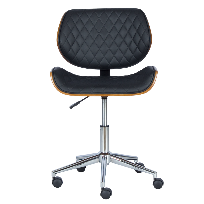 Президентски офис стол Carmen 6410 – орех – черен