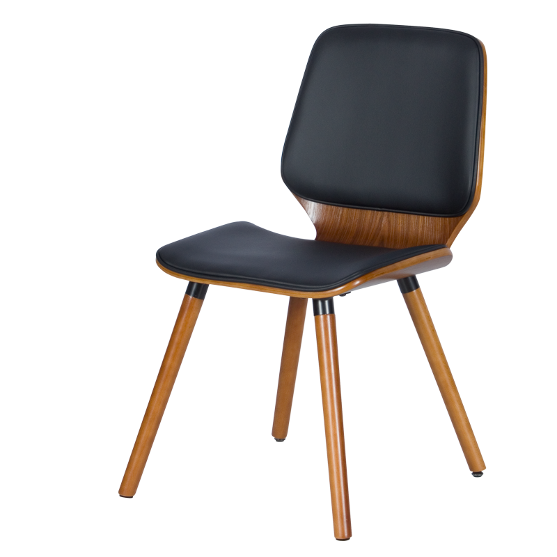 Трапезен стол Carmen 9977 – орех / черен