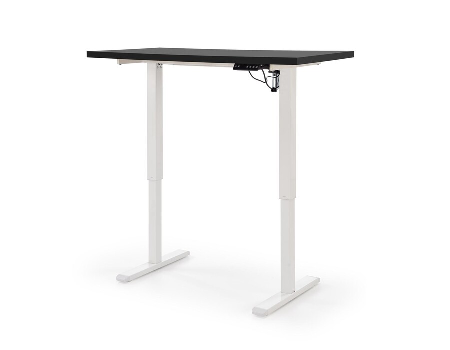 Бюро с регулируема височина – Черно/Бяло