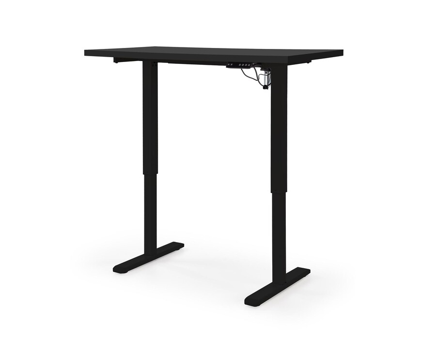 Бюро с регулируема височина – Черно/Черно