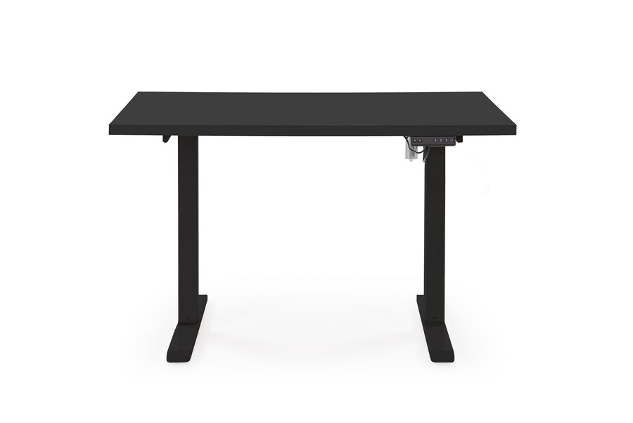 Бюро с регулируема височина – Черно/Черно