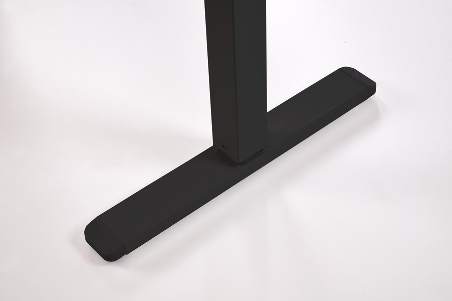 Бюро с регулируема височина – Артисан дъб/Черен