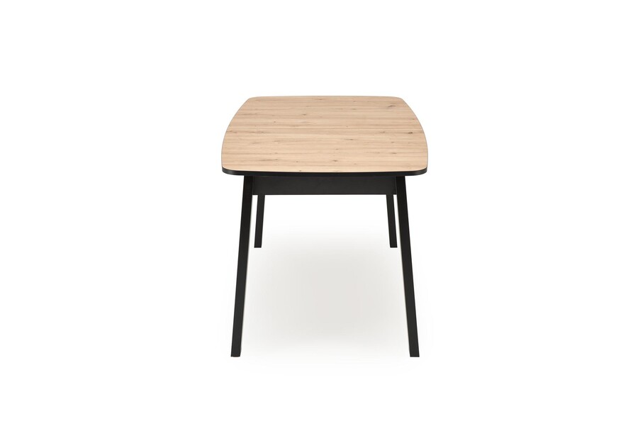 Разтегателна маса 130/170×80 – дъб занаятчия/черно