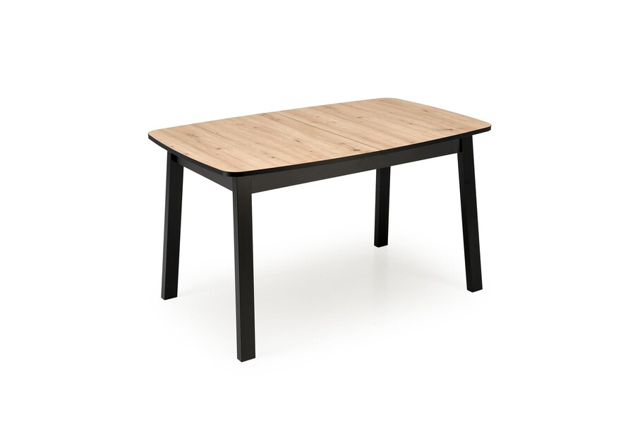 Разтегателна маса 130/170×80 – дъб занаятчия/черно