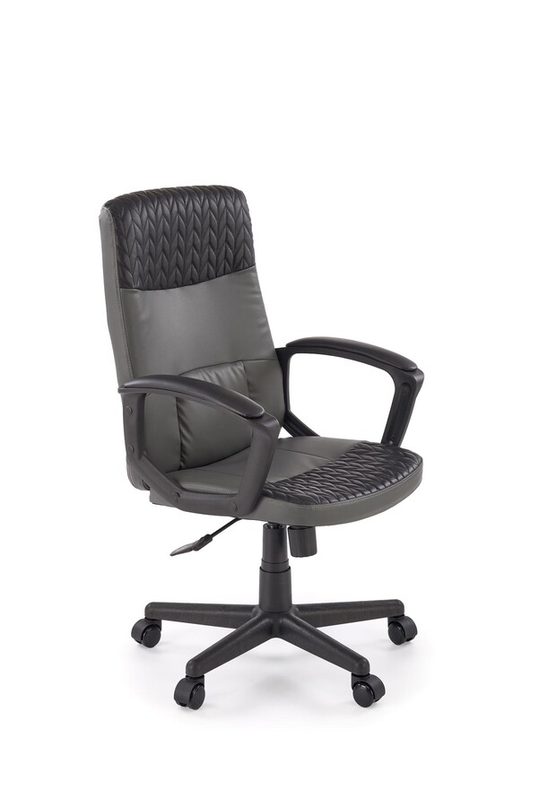 Офис стол - черен/сив