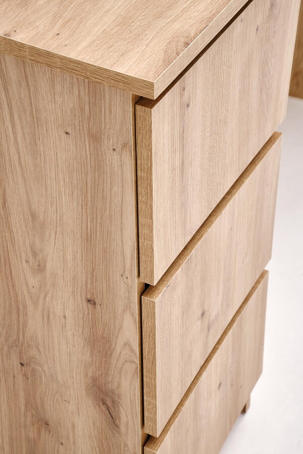 бюро с чекмеджета – дъбов художествен артикул