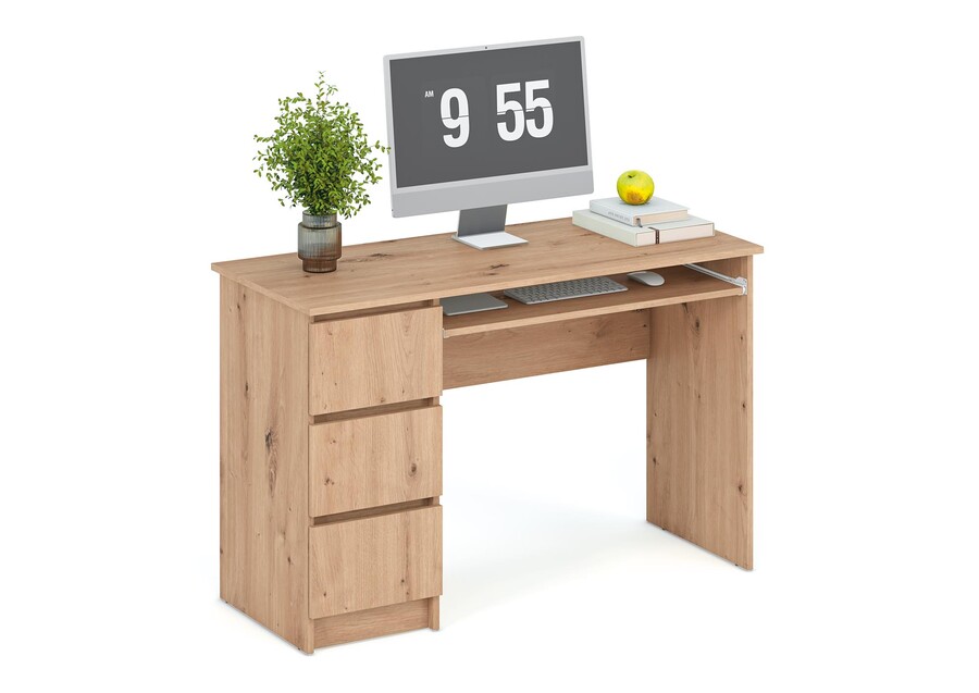 бюро с чекмеджета – дъбов художествен артикул