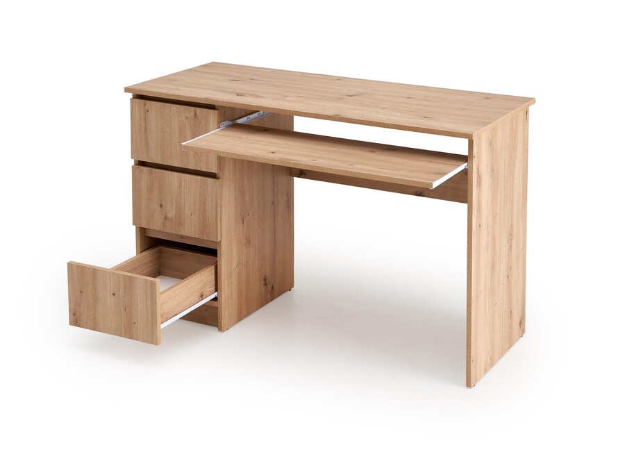 бюро с чекмеджета – дъбов художествен артикул