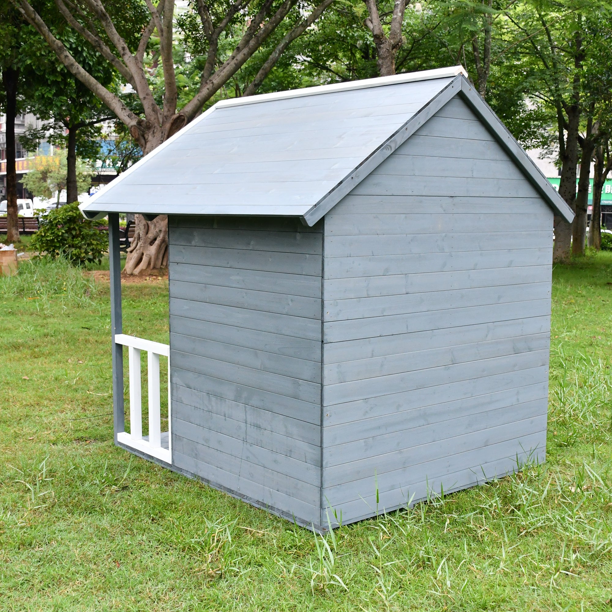 Дървена Детска Къща GINGER HOME