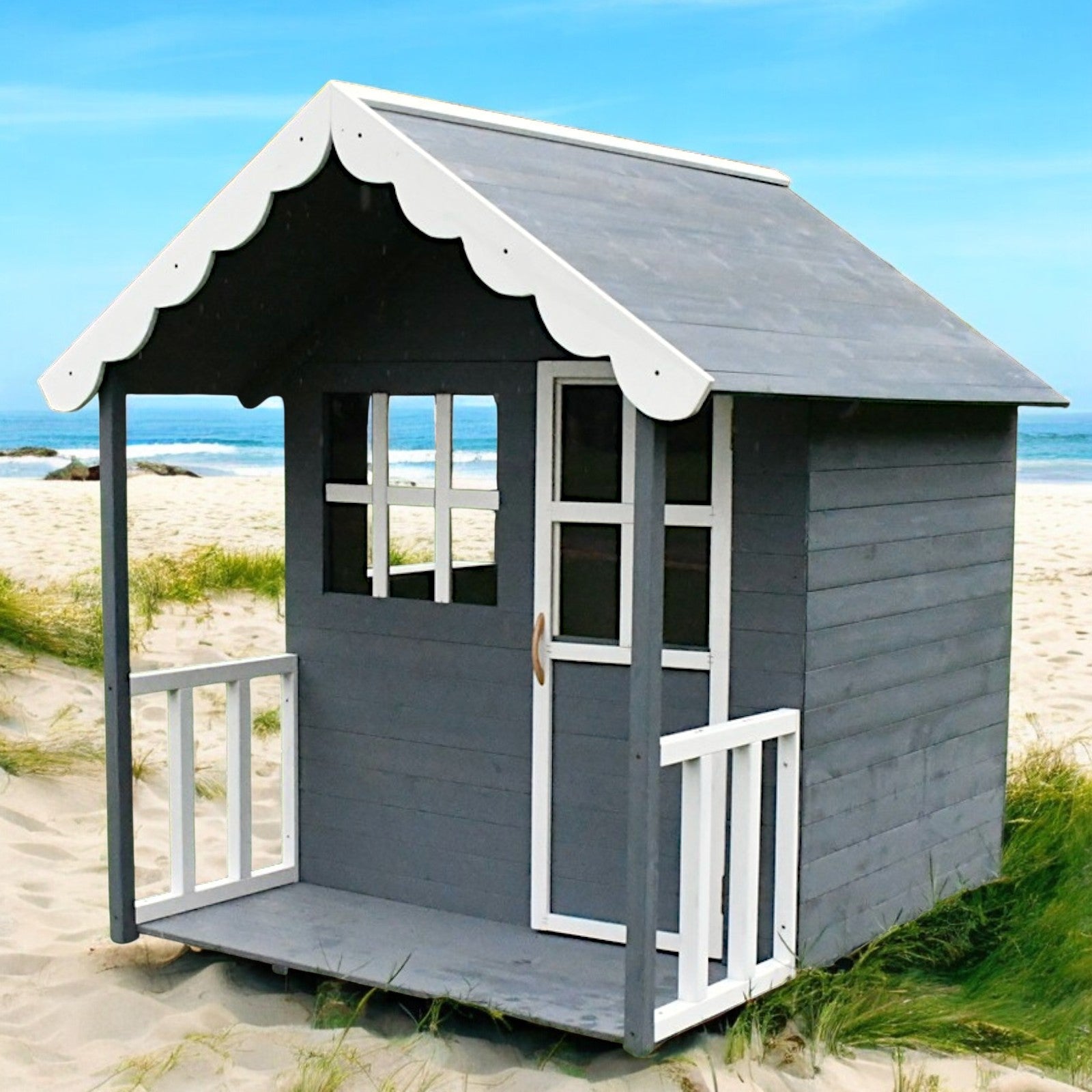 Дървена Детска Къща GINGER HOME