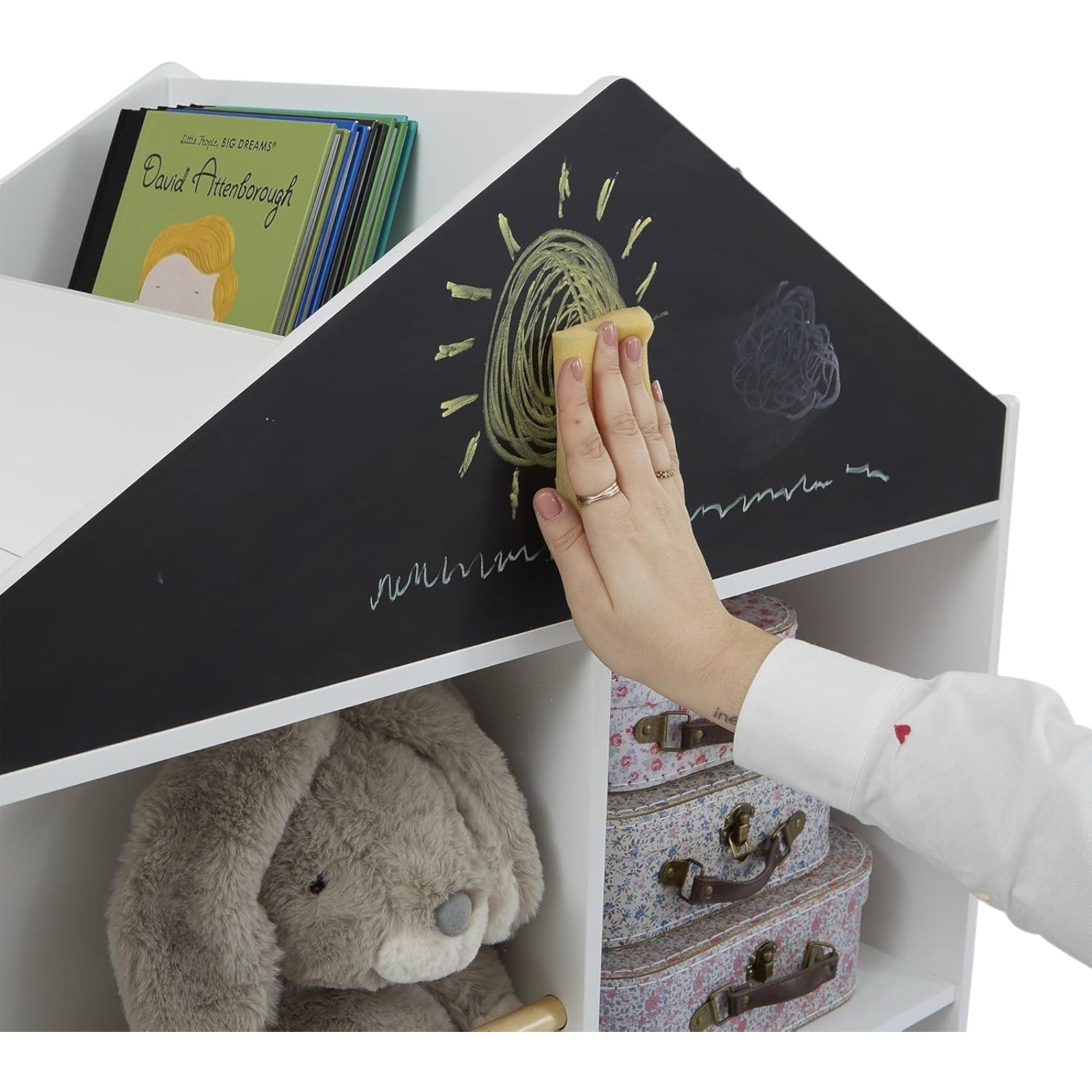 Детска Етажерка за Играчки и Книги GINGER HOME