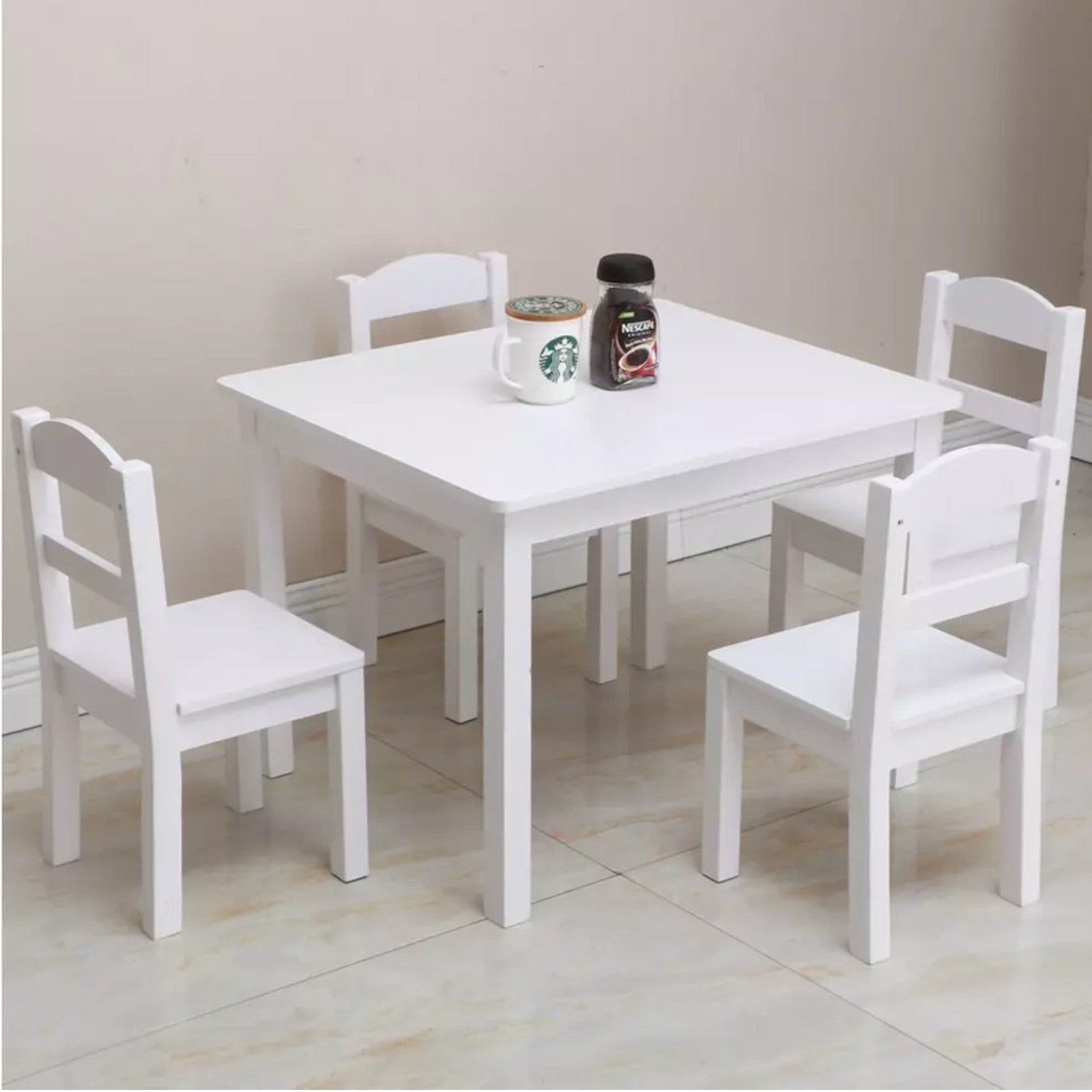 Детска Маса с 4 Столчета GINGER HOME