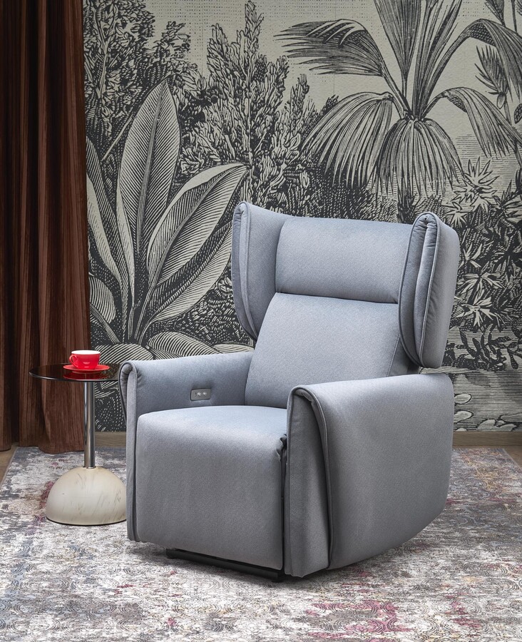 Шезлонг - сив