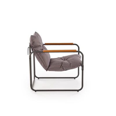 Комплект градински мебели - ясен/кафяв