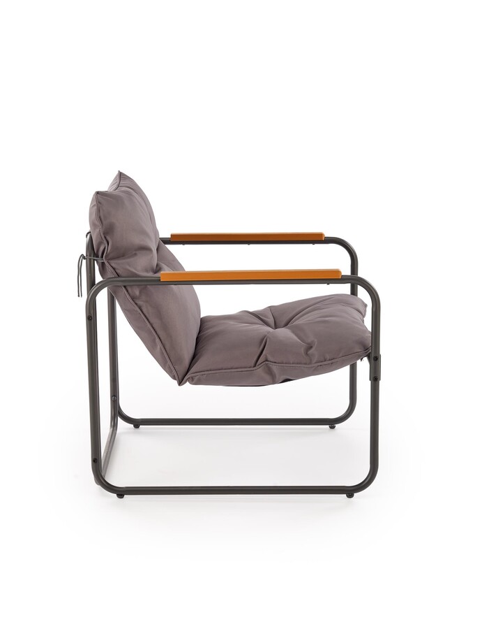 Комплект градински мебели – ясен/кафяв