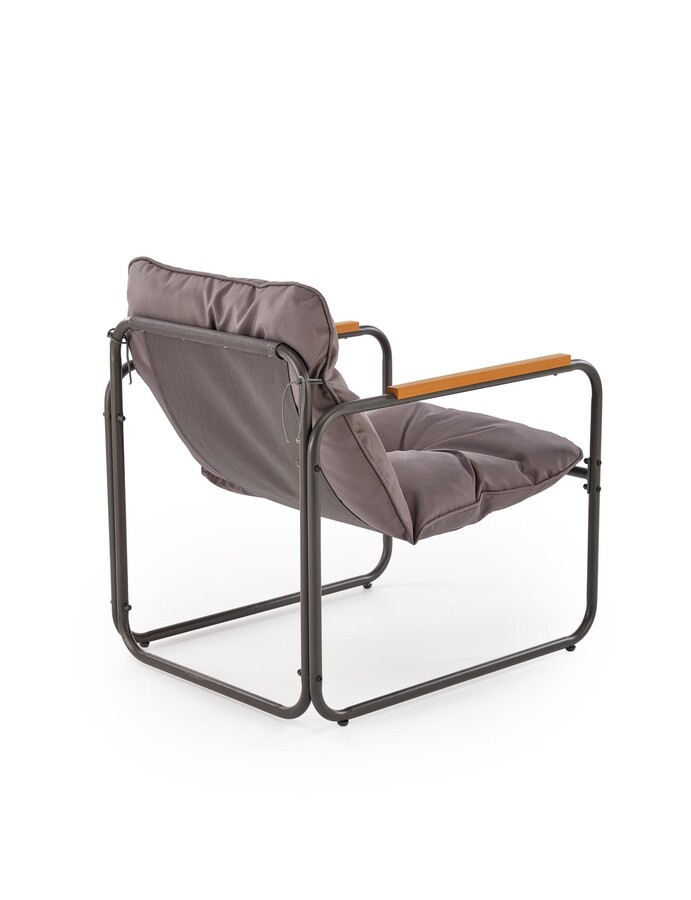 Комплект градински мебели – ясен/кафяв