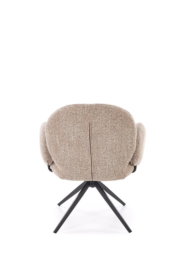 Въртящ се стол – тъмнобежов