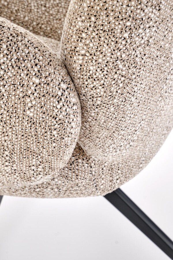 Въртящ се стол – тъмнобежов