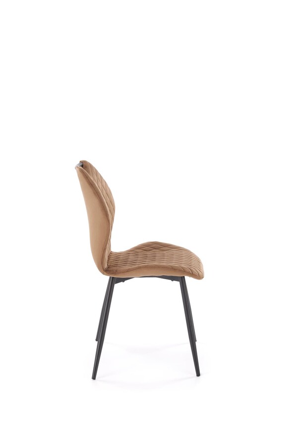 Кадифен стол – бежов