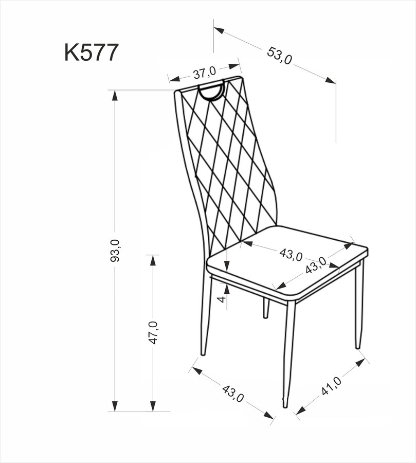 Кадифен стол – бежов/черен