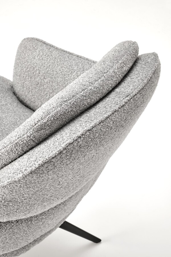 Въртящ се стол – пепеляво сив