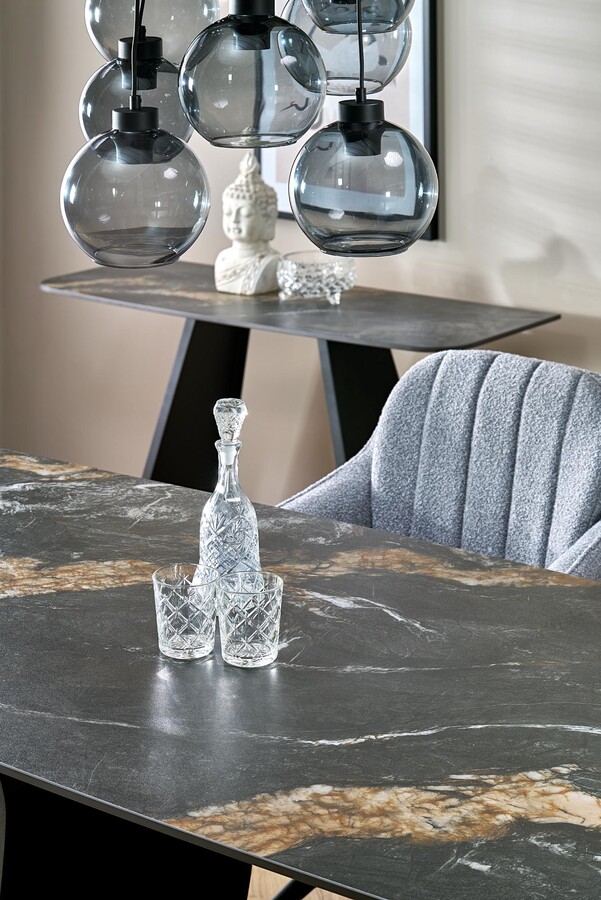 Въртящ се стол – пепеляво сив